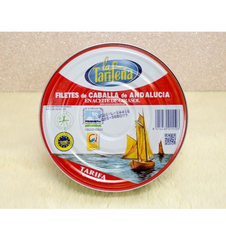 Filetes de caballa de Andalucía de La Tarifeña Filetes de caballa de Andalucía de La Tarifeña