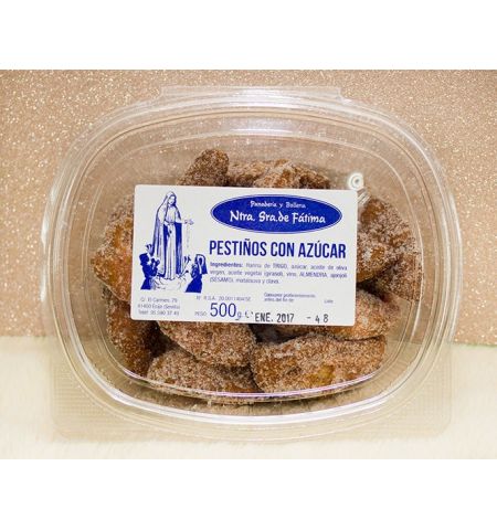 Pestiños con azúcar de Pastelería Fátima Pestiños con azúcar de Pastelería Fátima